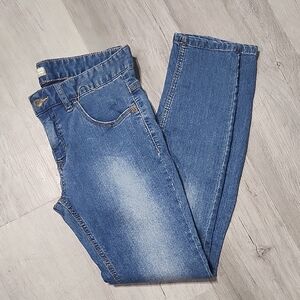 Free People Blue Skinny Jeans
